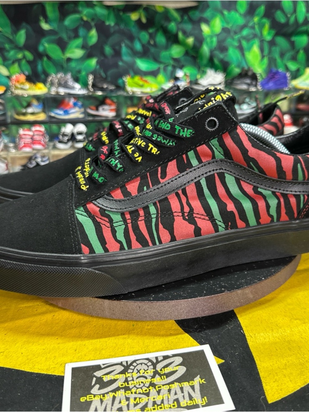 Vans Old Skool X A Tribe Called Quest Men’s Size 12  New